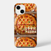 Pizza Pizzeria Design iPhone Hoesje (Achterkant)
