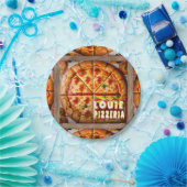 Pizza Pizzeria Design Papieren Bordje (Feest)