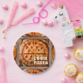 Pizza Pizzeria Design Papieren Bordje (Feest)