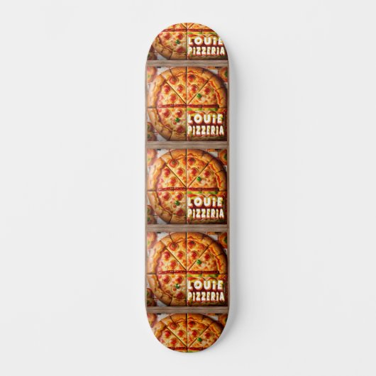Pizza Pizzeria Design Persoonlijk Skateboard (Voorkant)