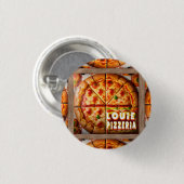 Pizza Pizzeria Design Ronde Button 3,2 Cm (Voorkant /achterkant)