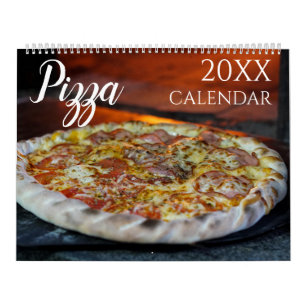 Pizza Pizzeria Eten 2027 Muur Kalender