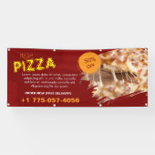 Pizza Place Aangepaste Banner (Horizontaal)
