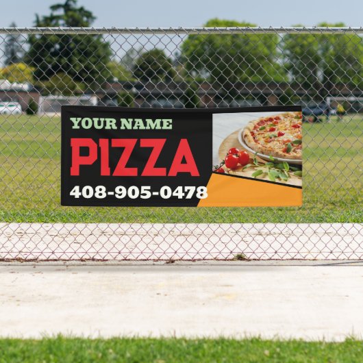 Pizza Place Aangepaste Banner (Insitu)