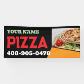 Pizza Place Aangepaste Banner (Horizontaal)