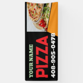Pizza Place Aangepaste Banner (Verticaal)