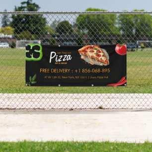 Pizza Place Aangepaste Banner