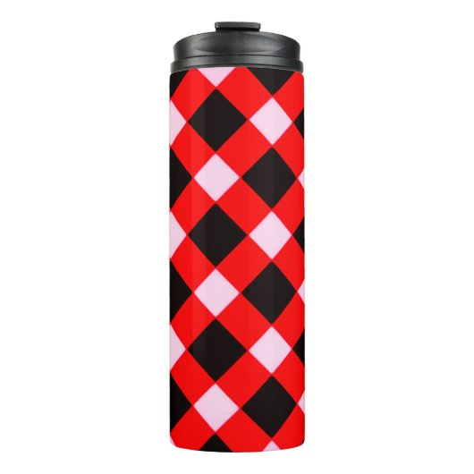 'Pizza Place' Pattern Tumbler Thermosbeker (Voorkant)