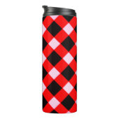 'Pizza Place' Pattern Tumbler Thermosbeker (Geroteerd rechts)