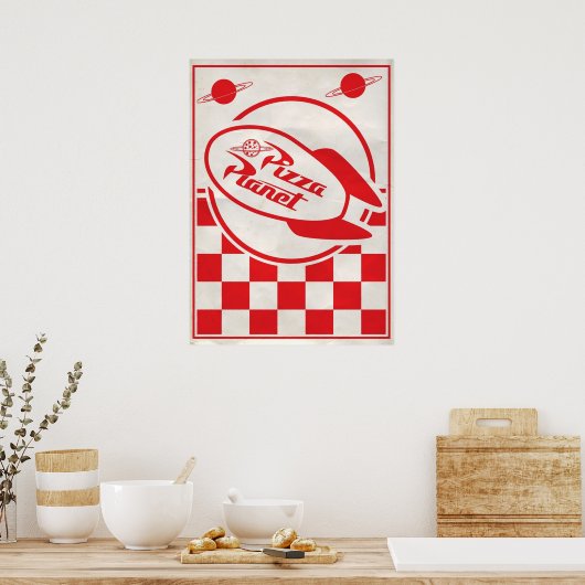 Pizza Planet Poster (Keuken)