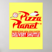 Pizza Planet Poster (Voorkant)