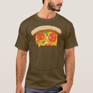 Pizza pocket pizza in Pocket Pizza die Pizza zoekt T-shirt