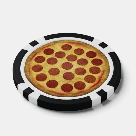 Pizza Poker Chips (Enkel)