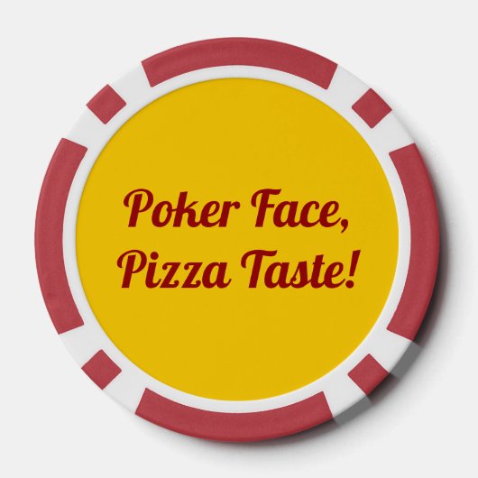 Pizza Poker Chips (Achterkant)