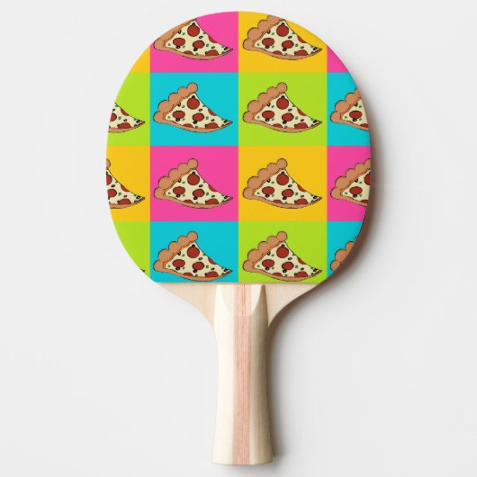 pizza pong paddle tafeltennisbatje (Voorkant)