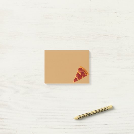 Pizza Post-it Post-it® Notes (Op bureau)