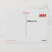 Pizza Post Kaart (Achterkant)
