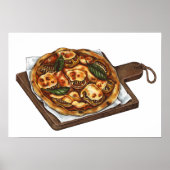 Pizza Poster (Voorkant)