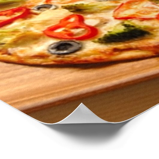 Pizza Poster (Hoek)