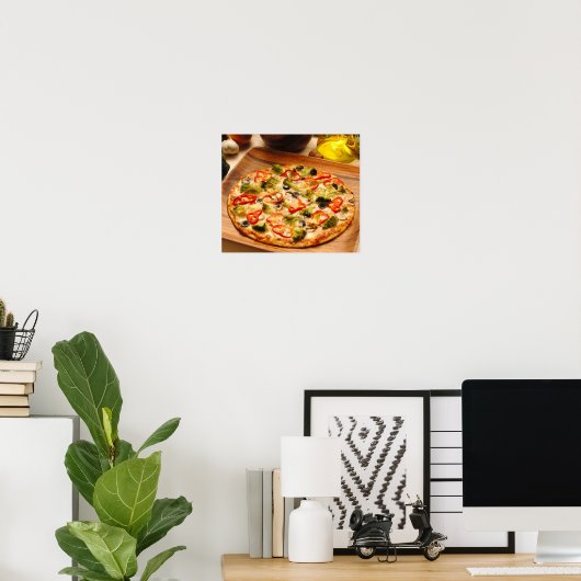 Pizza Poster (Thuiskantoor)