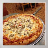 Pizza-Poster Poster (Voorkant)