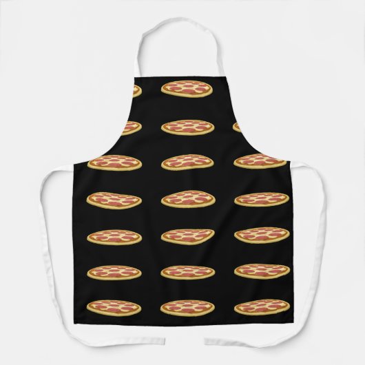 PIZZA PRINT KITCHEN SCHORT (Voorkant)