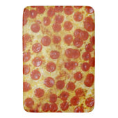Pizza Print op Bath Mat (Voorkant Verticaal)
