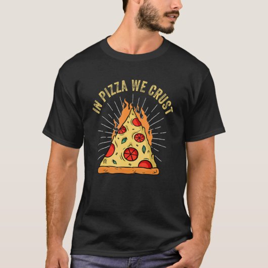 Pizza-producent pizzadoos voor pizzabakketjes t-shirt (Voorkant)