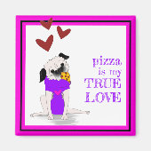 Pizza Pug: True Love Magnet (Voorkant)