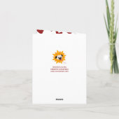 Pizza Pug: Wees van mij, valentijnskaart Kaart (Achterkant)