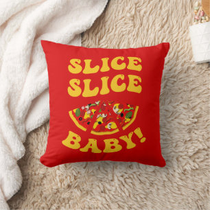 Pizza Pun Grappig Tweezijdig Kussen