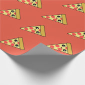 Pizza punt cadeaupapier (Hoek)