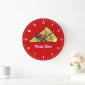 Pizza punt grote klok (Huis)