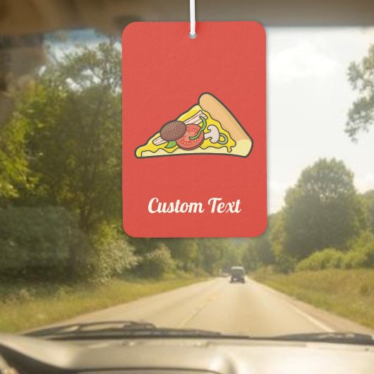 Pizza punt luchtverfrisser