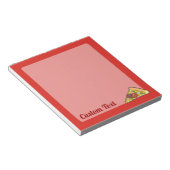 Pizza punt notitieblok (Schuin)