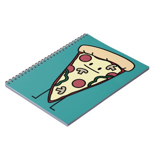 Pizza punt notitieboek (Linkerzijde)