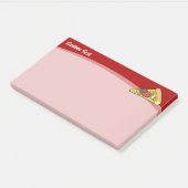 Pizza punt post-it® notes (Schuin)