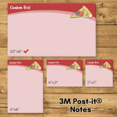 Pizza punt post-it® notes