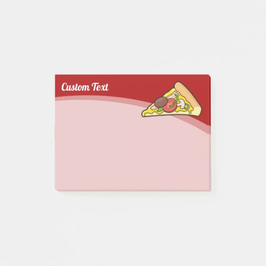 Pizza punt post-it® notes (Voorkant)