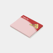 Pizza punt post-it® notes (Schuin)