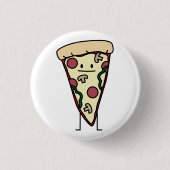 Pizza punt ronde button 3,2 cm (Voorkant)