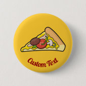Pizza punt ronde button 5,7 cm (Voorkant)