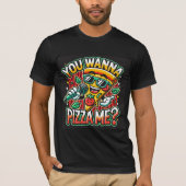 pizza punt t-shirt (Voorkant)