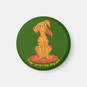 Pizza Puppy Magneet