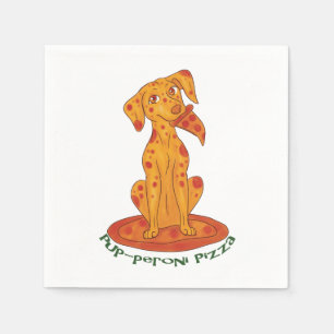 Pizza Puppy Servetten
