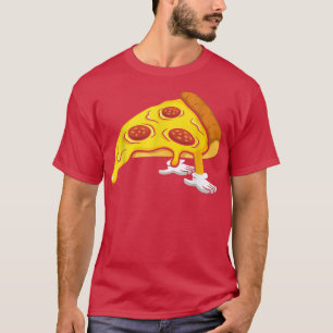 Pizza Push UPS, Bodybuilding Workout Gym Lift Musl T-shirt