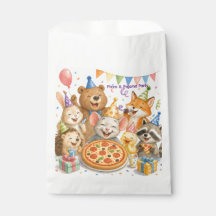 Pizza & Pyjama Feestje Schattig Dier