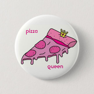 Pizza Queen Button