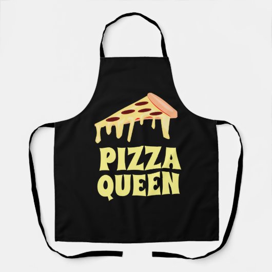 PIZZA QUEEN PRINT SCHORT (Voorkant)