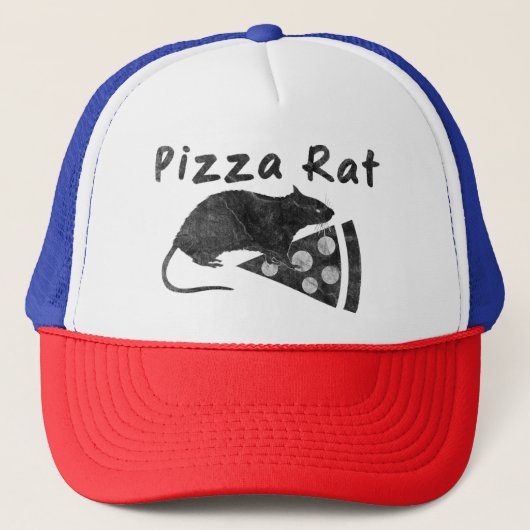 Pizza Rat Trucker Pet (Voorkant)